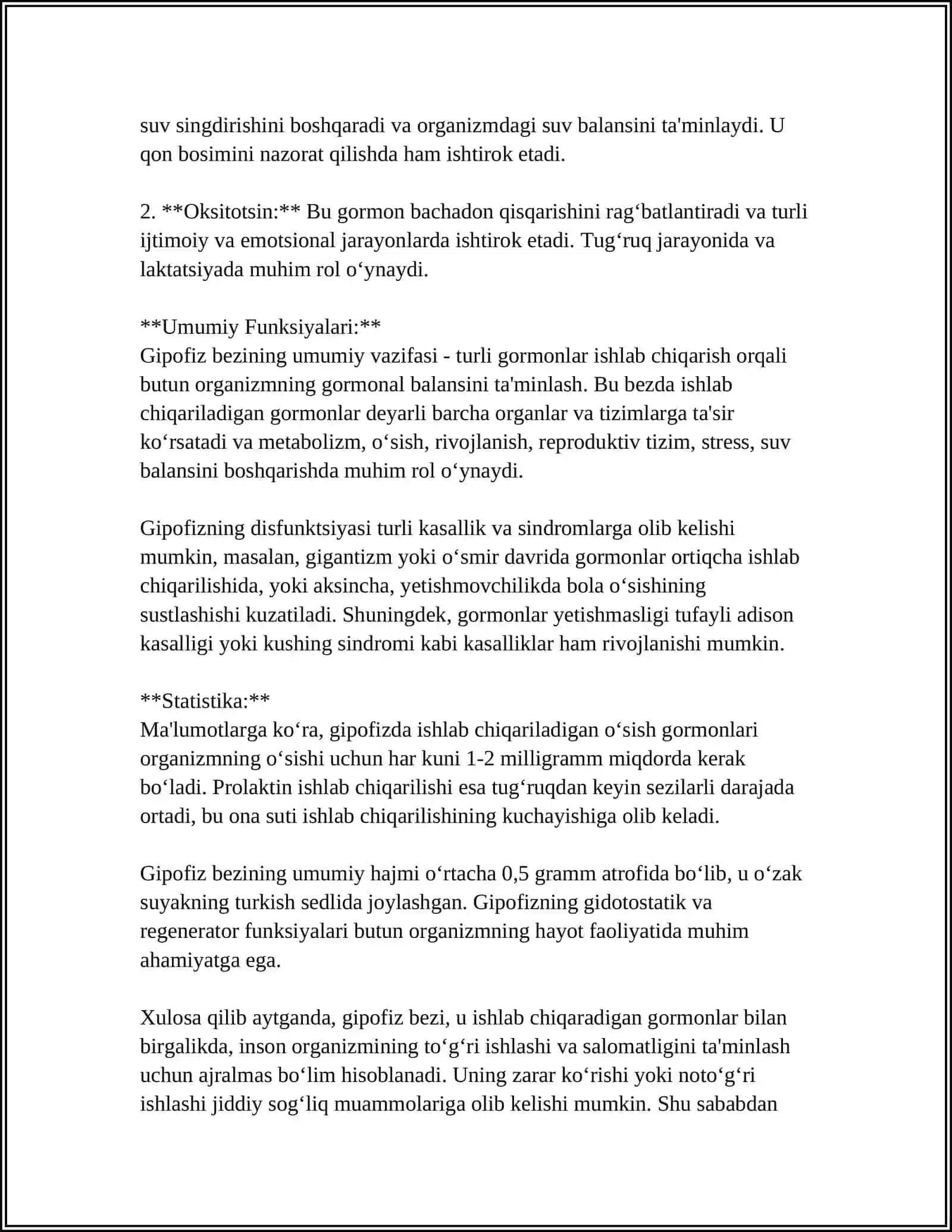 AVTONOM ENDOKRIN BEZLARNING IDORA QILINISHI 4