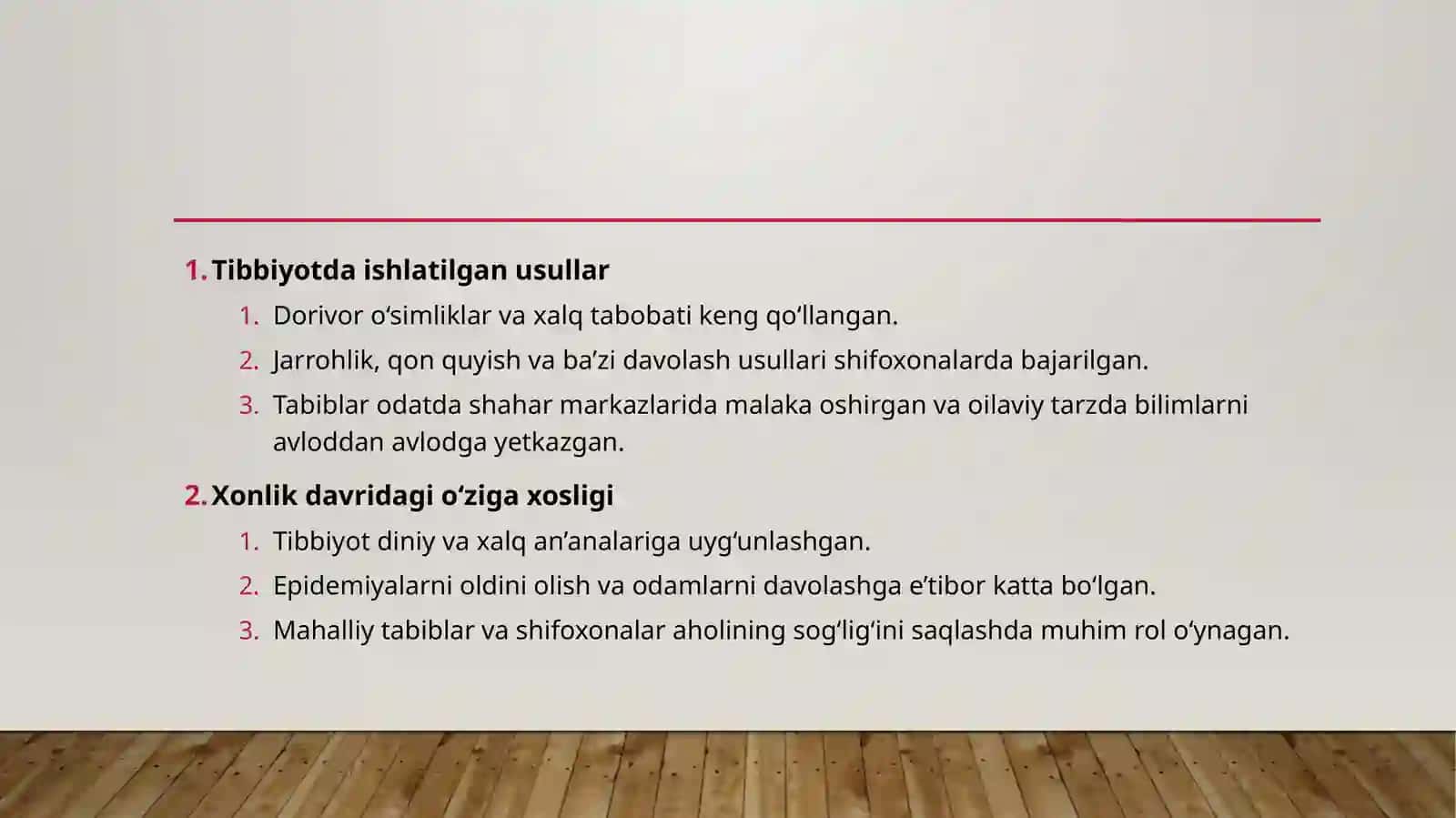 So'nggio'zbekxonliklaridavritibbiyotivauningo'zigaxostomonlari 4