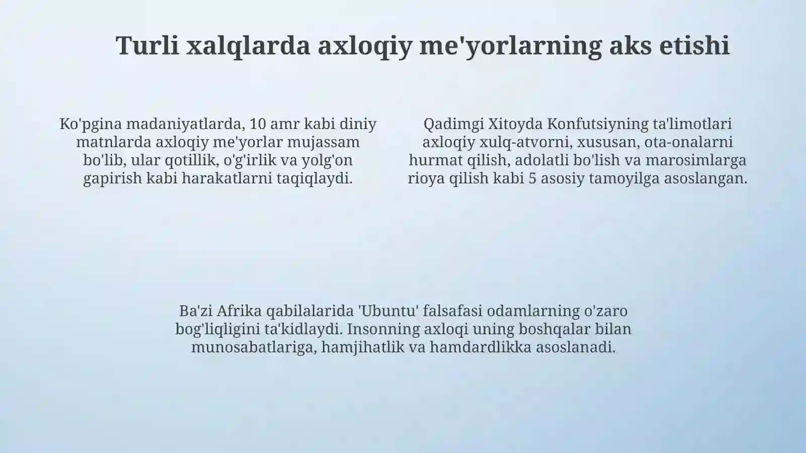 Xalq rasmlarida axloqiy me'yorlar 4