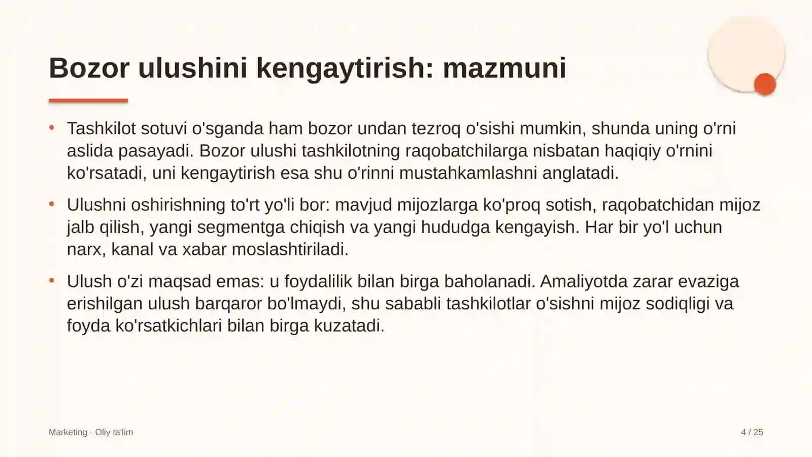 Zargarlik ustaxonalarida bozor ulushini kengaytirish 4