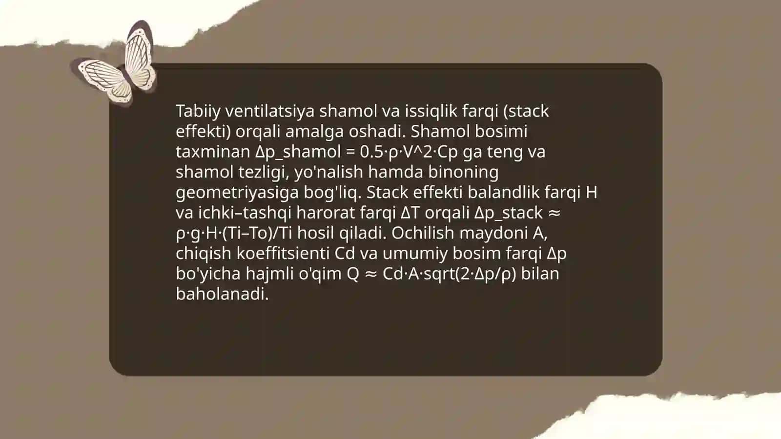 Tabiiy havo almashinish qurilmalari 4