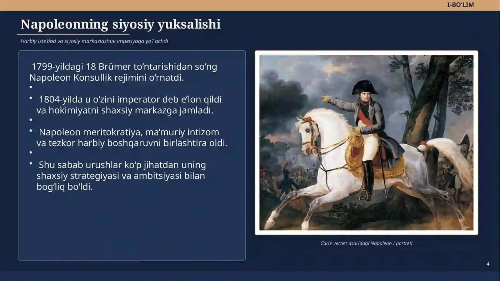 Napoleon I ning urushlari va ularning oqibatlari 4