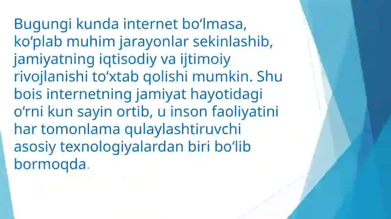 INTERNET TARMOGI XIZMATLARI 4