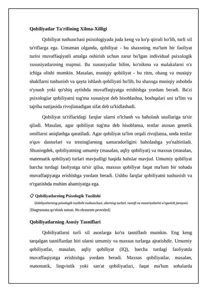 Qobilyatlarning psixalogik strukturasi 4