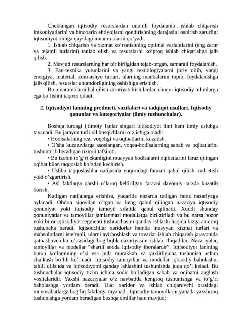 Iqtisodiyotga Kirish 4