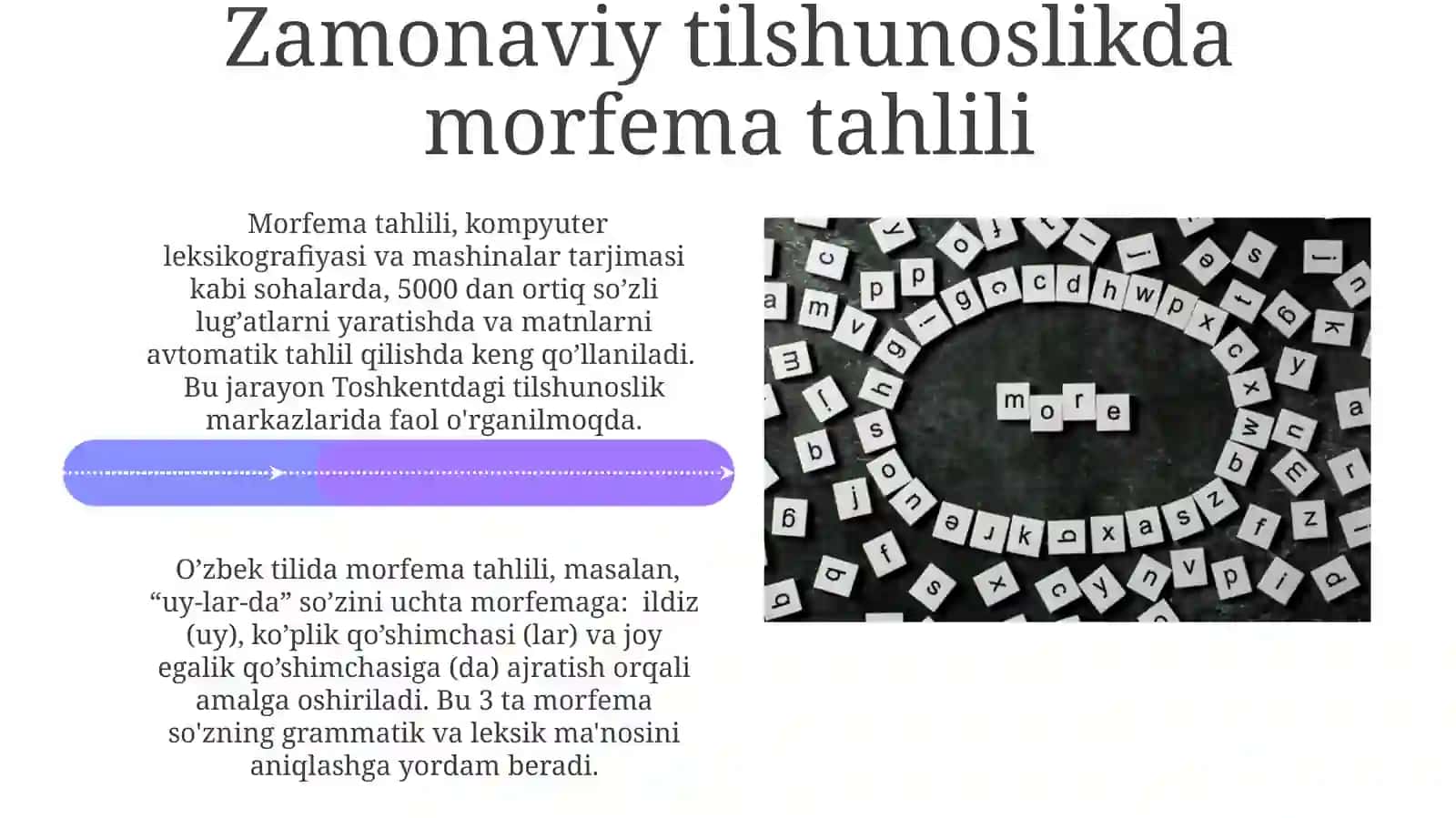 Morfem tahlili 4