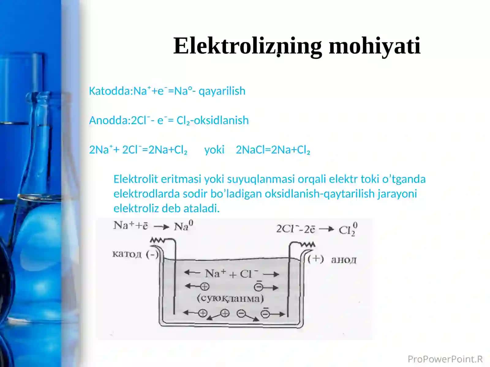 Elektroliz  qonunlari 4