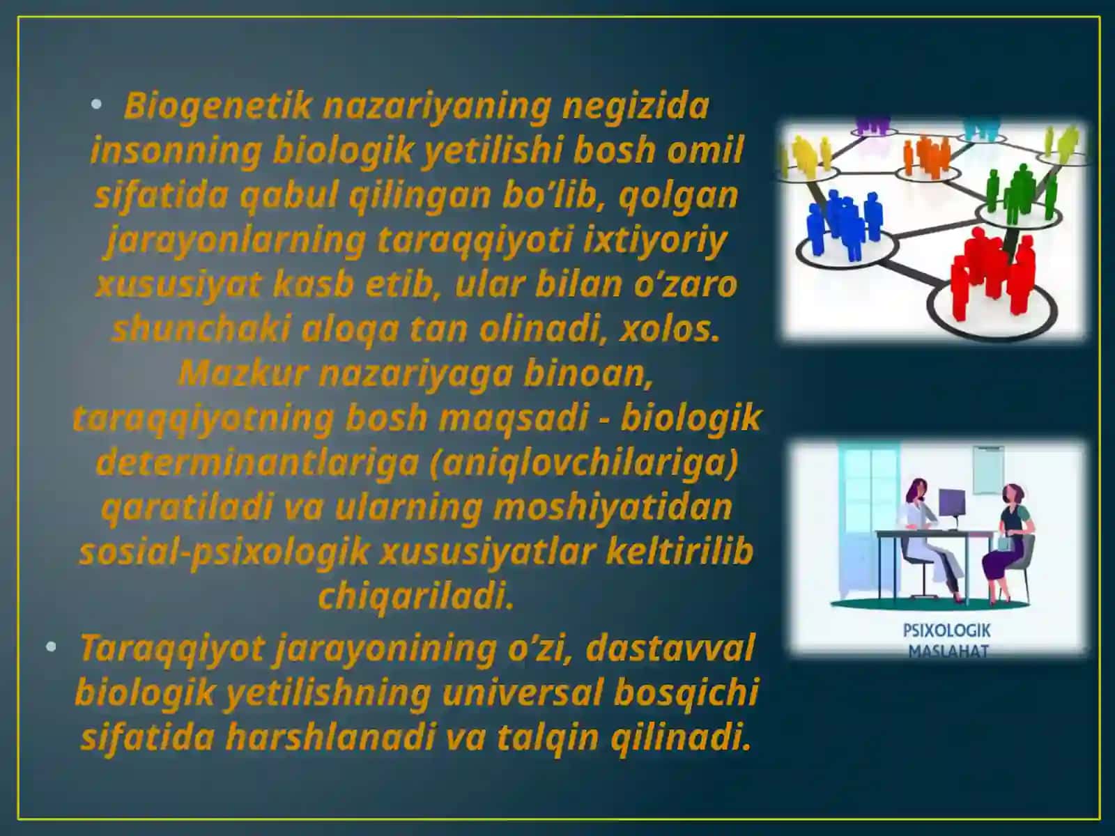 Chet el
psixologiyasida
shaxs nazariyasi. 4