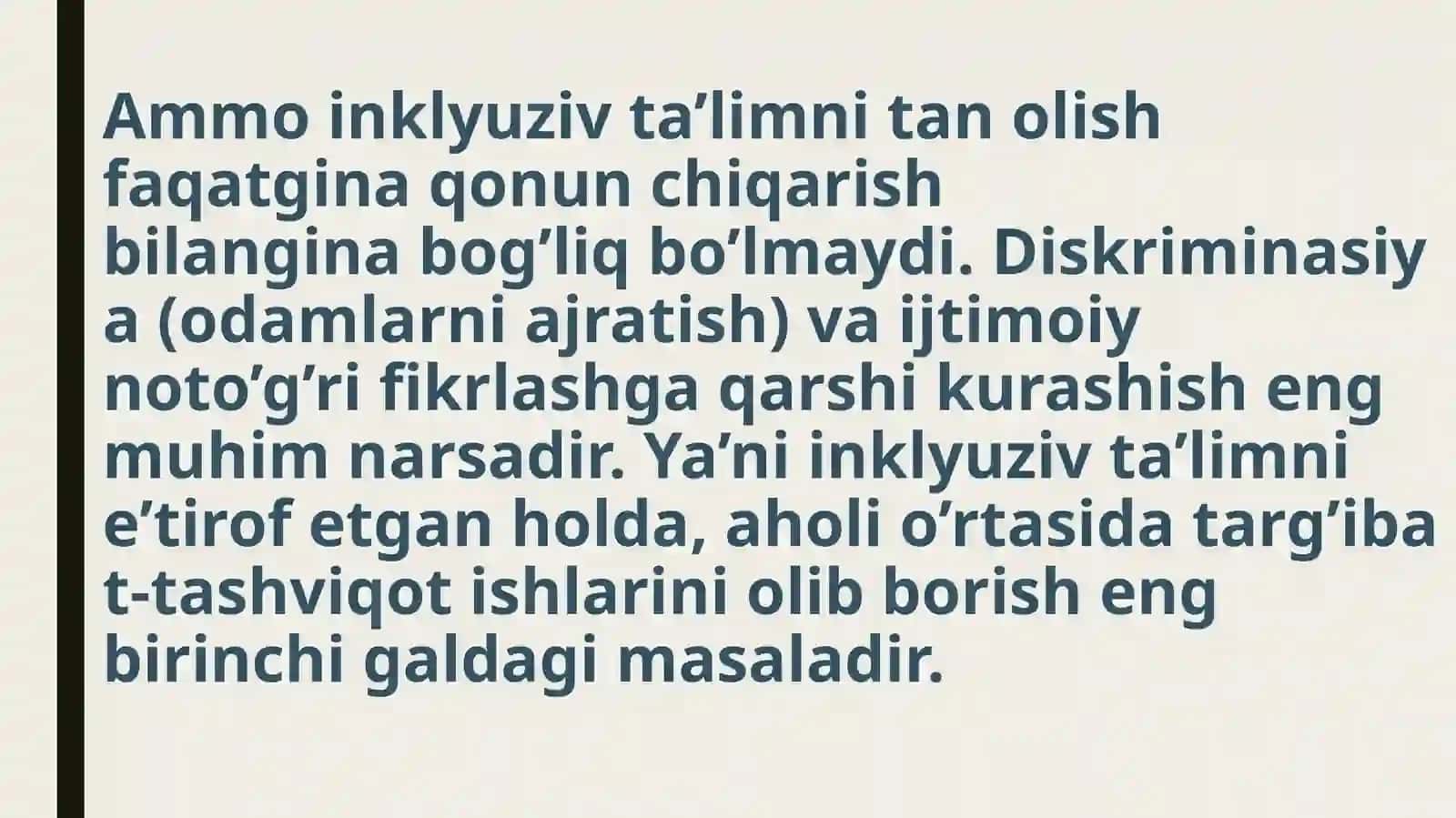 Inklyuziv ta’lim tamoyillari 4