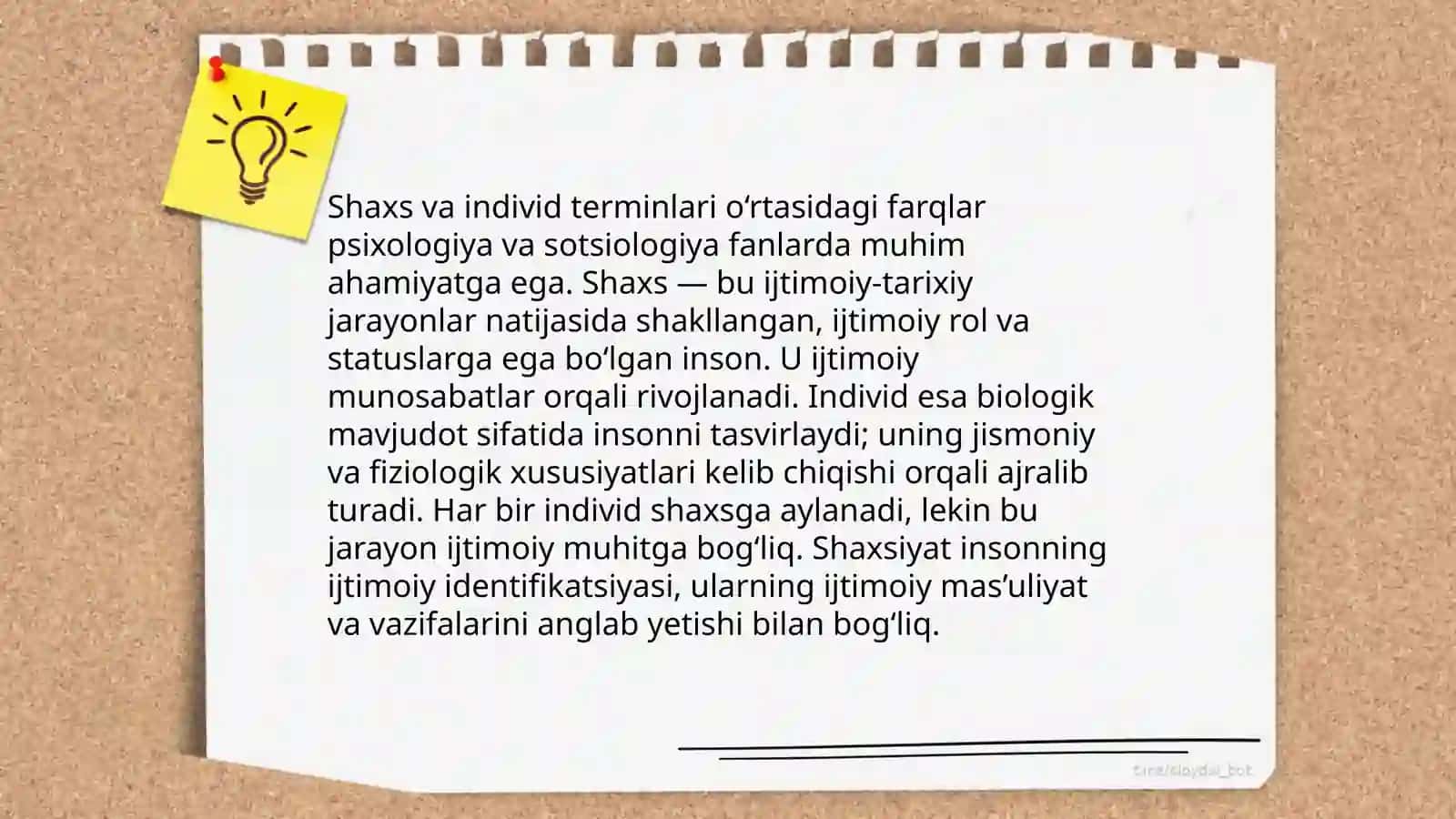 Shaxs rivojlanishi 4