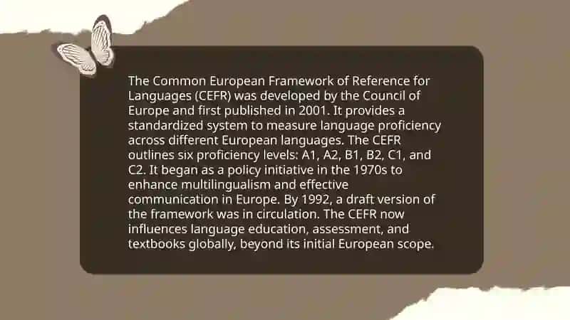 Overview of CEFR and communicative competence 4