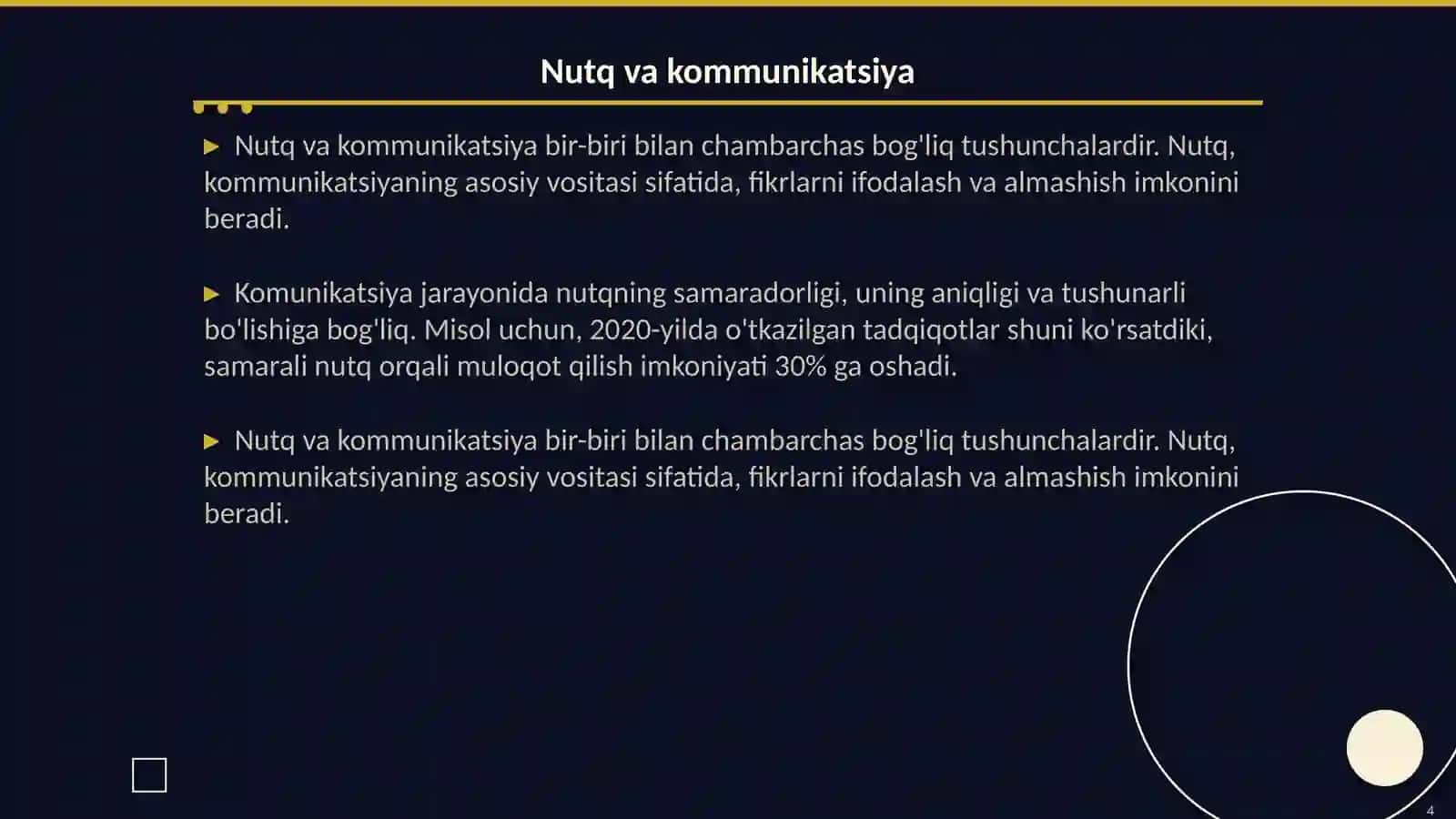 Nutqning kamunikativ sifatlari 4