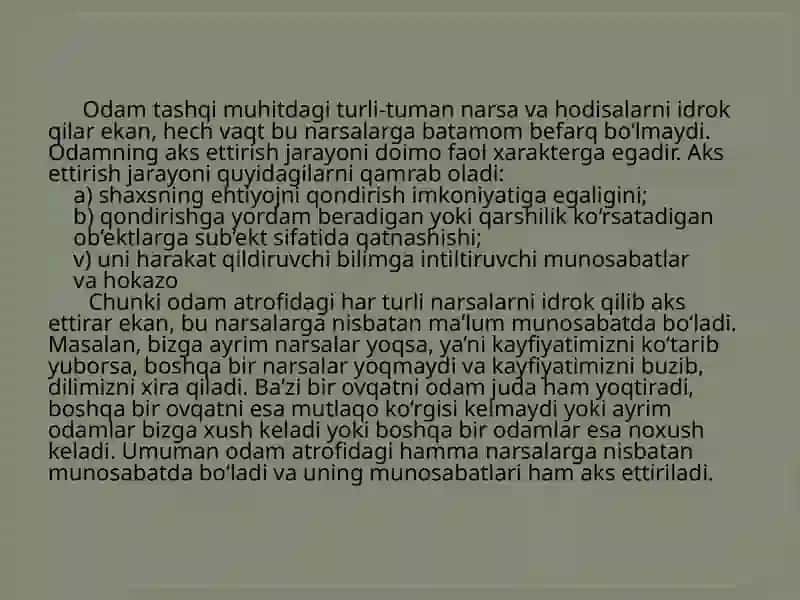 Bilish jarayonlari va emoysiya 4