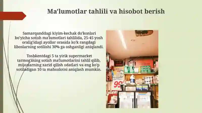 Chakana savdo marketingi 4