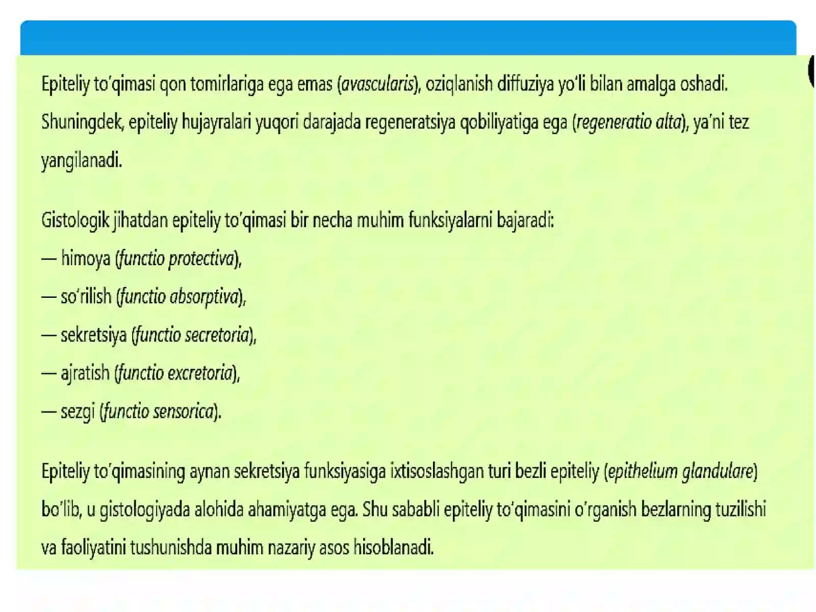 Bezli Epiteliy Bezlari 4