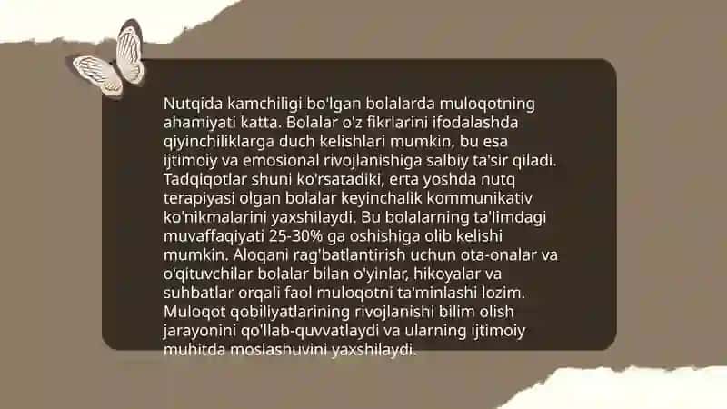 Nutqida kamchiligi bo'lgan bolalarning muloqot xususiyatlari 4