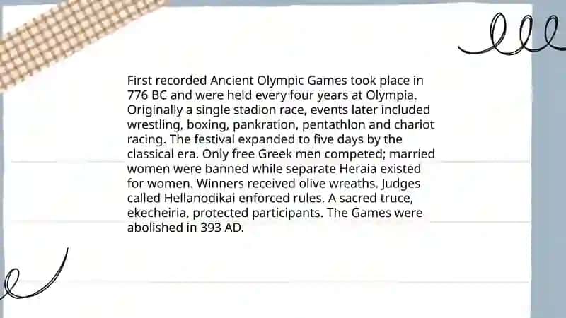 The Olympics Games 4
