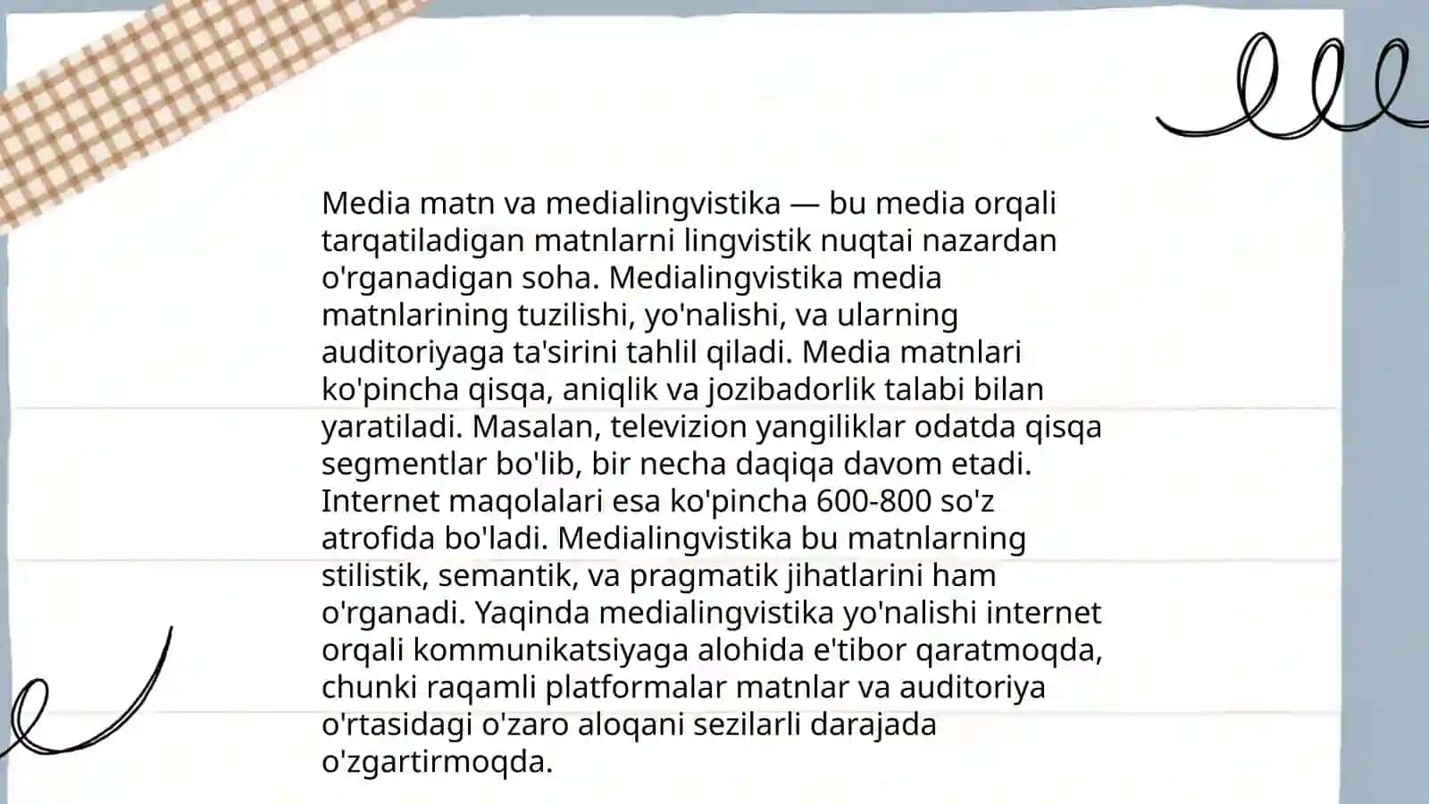 Media matn tushunchasi 4