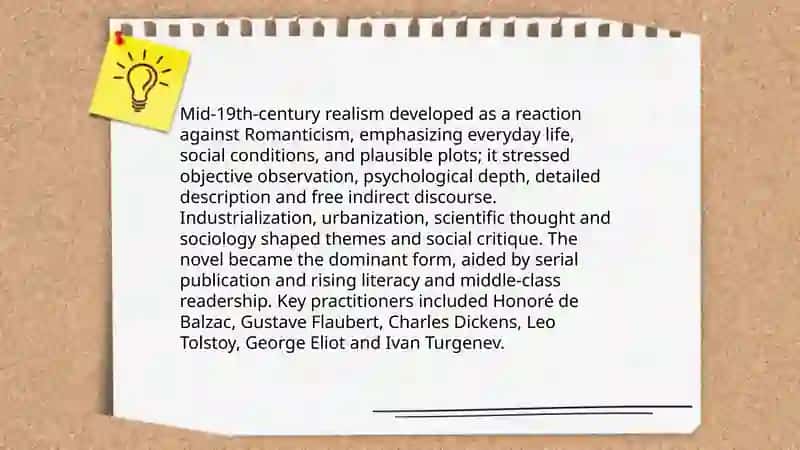 Achievements of literature of the 19th century 4