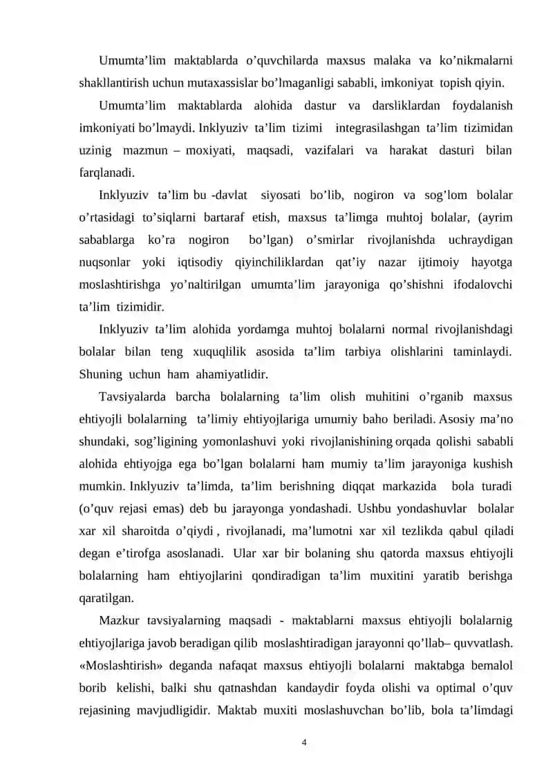 INKLYUZIV TA’LIM 4