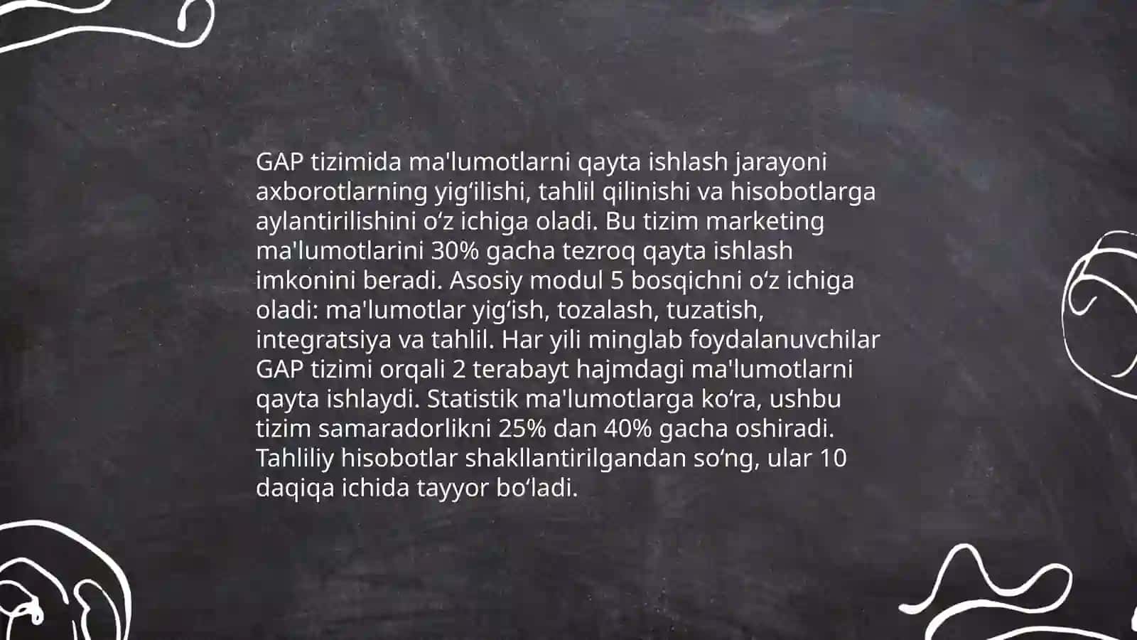 GAP'ni joriy etishning samaradorligi 4