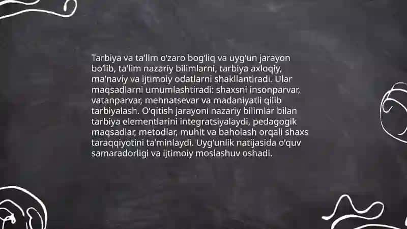 Tarbiyaning maqsad va vazifalari 4