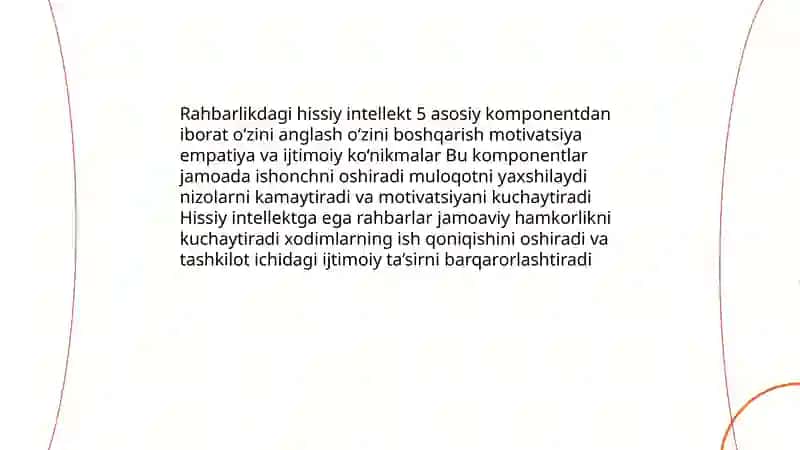 Jamoada rahbarlik roli va ijtimoiy ta’sirni baholash 4