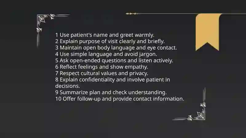 How to talk to a patient in English 4