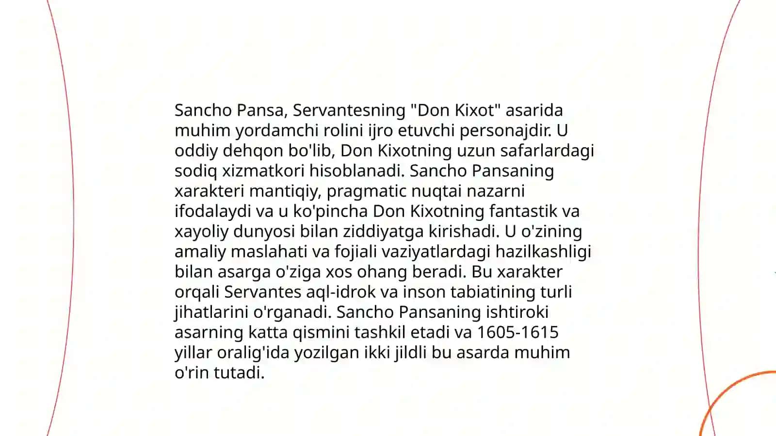 Servantesning " Don Kixot" asari 4