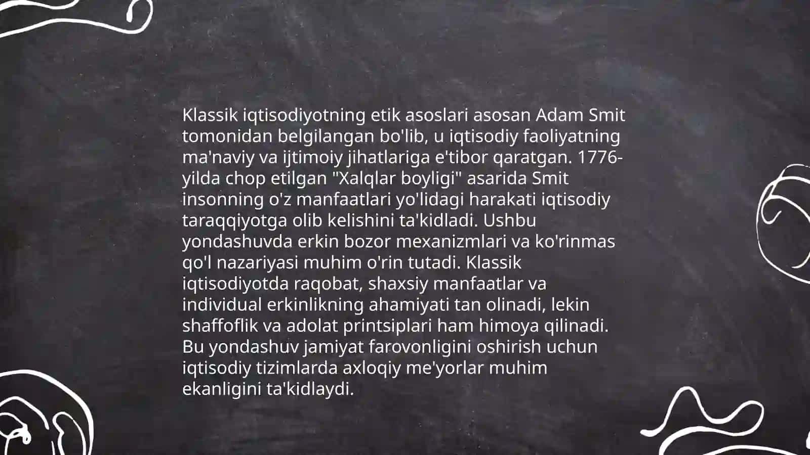 Klassik maktabning iqdisodiy ta'limotlari 4