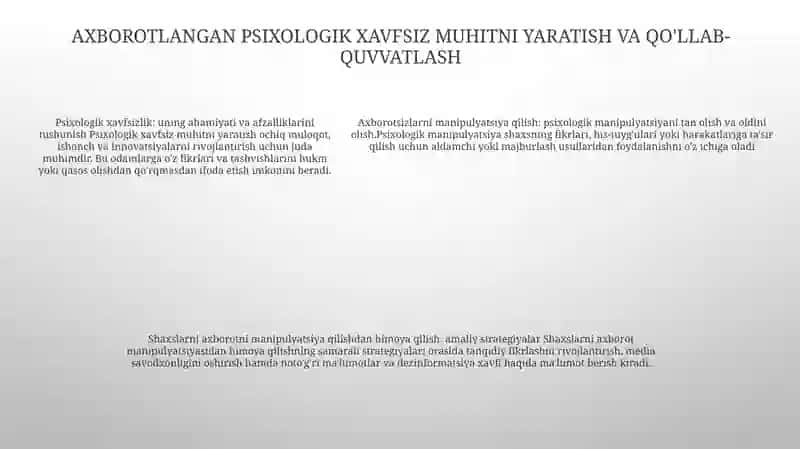 Axborotli Psixalogik Xavfsizlik Tushunchasi 4