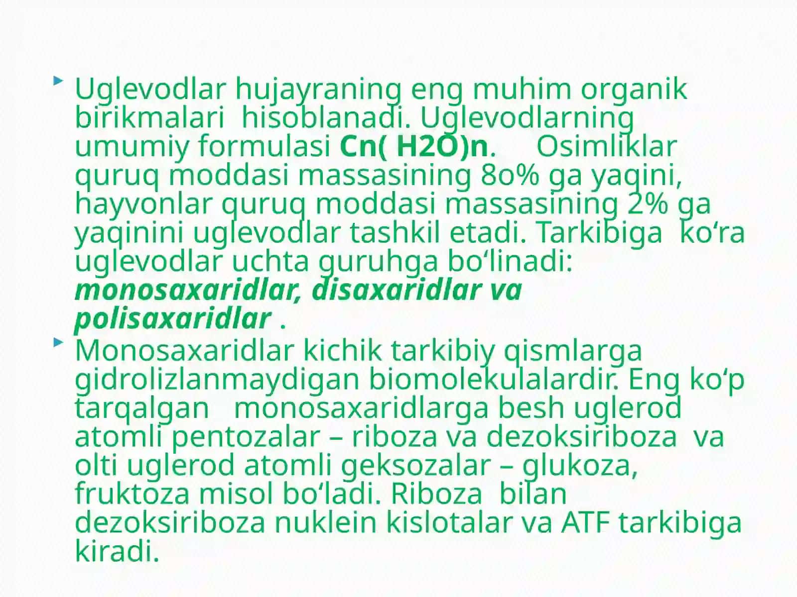 Uglevodlar 4