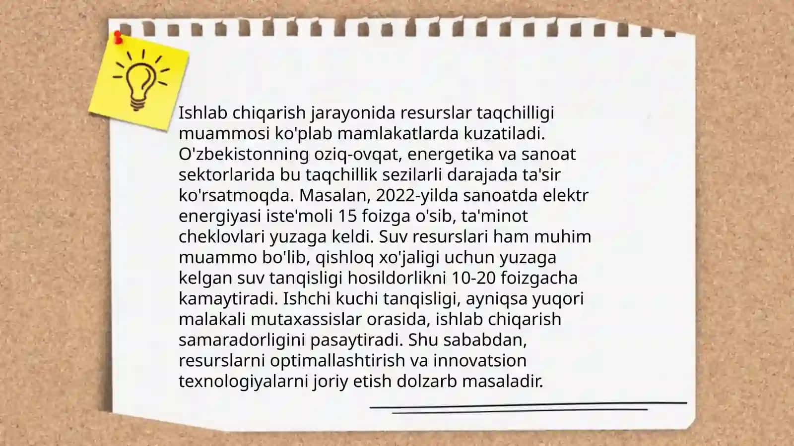Ishlab chiqarish omillari va ularning turlari 4