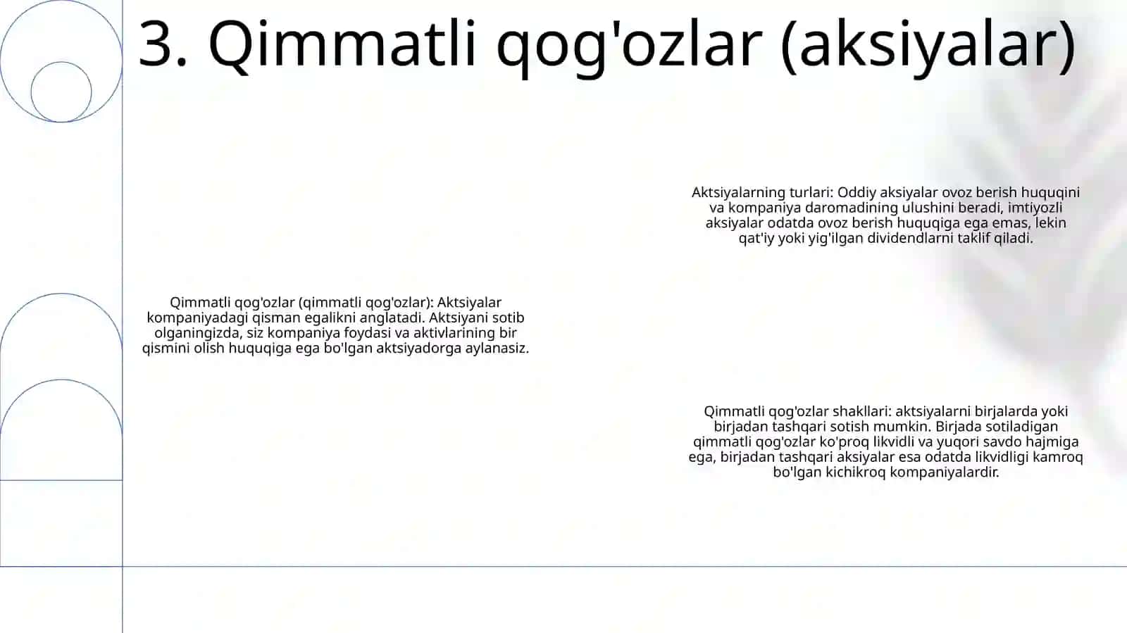Investitsiya Turlari Va Shakillari 4