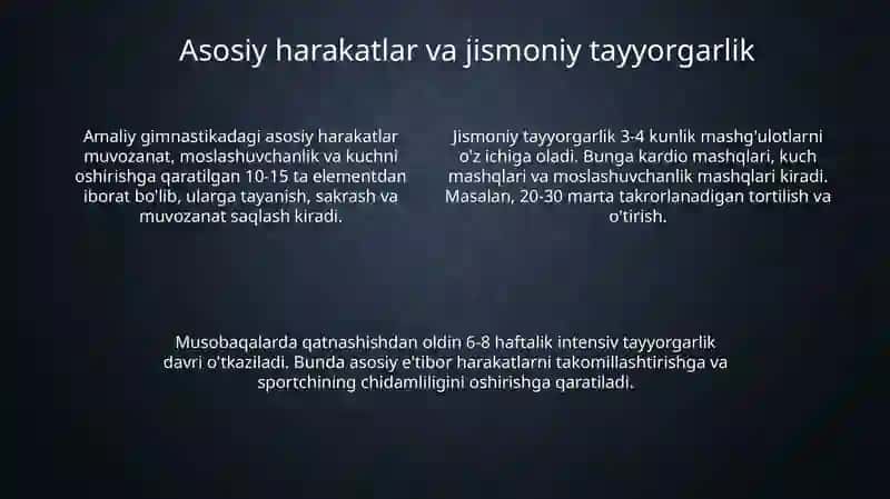 Amaliy gimnastikaning xususiyatlari 4