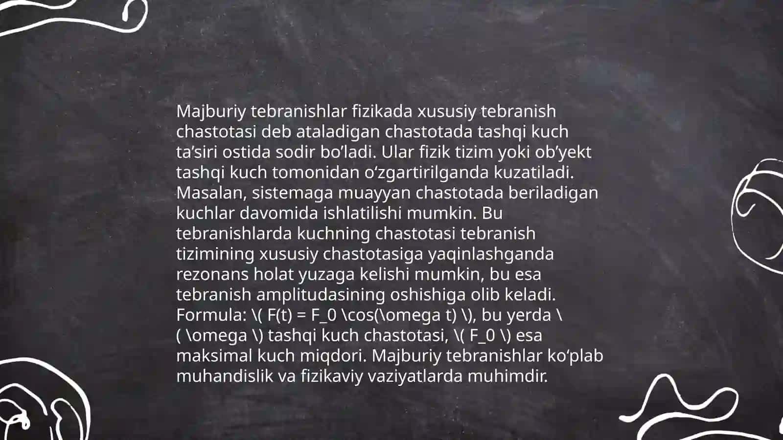 Mexanik tebranishlar 4