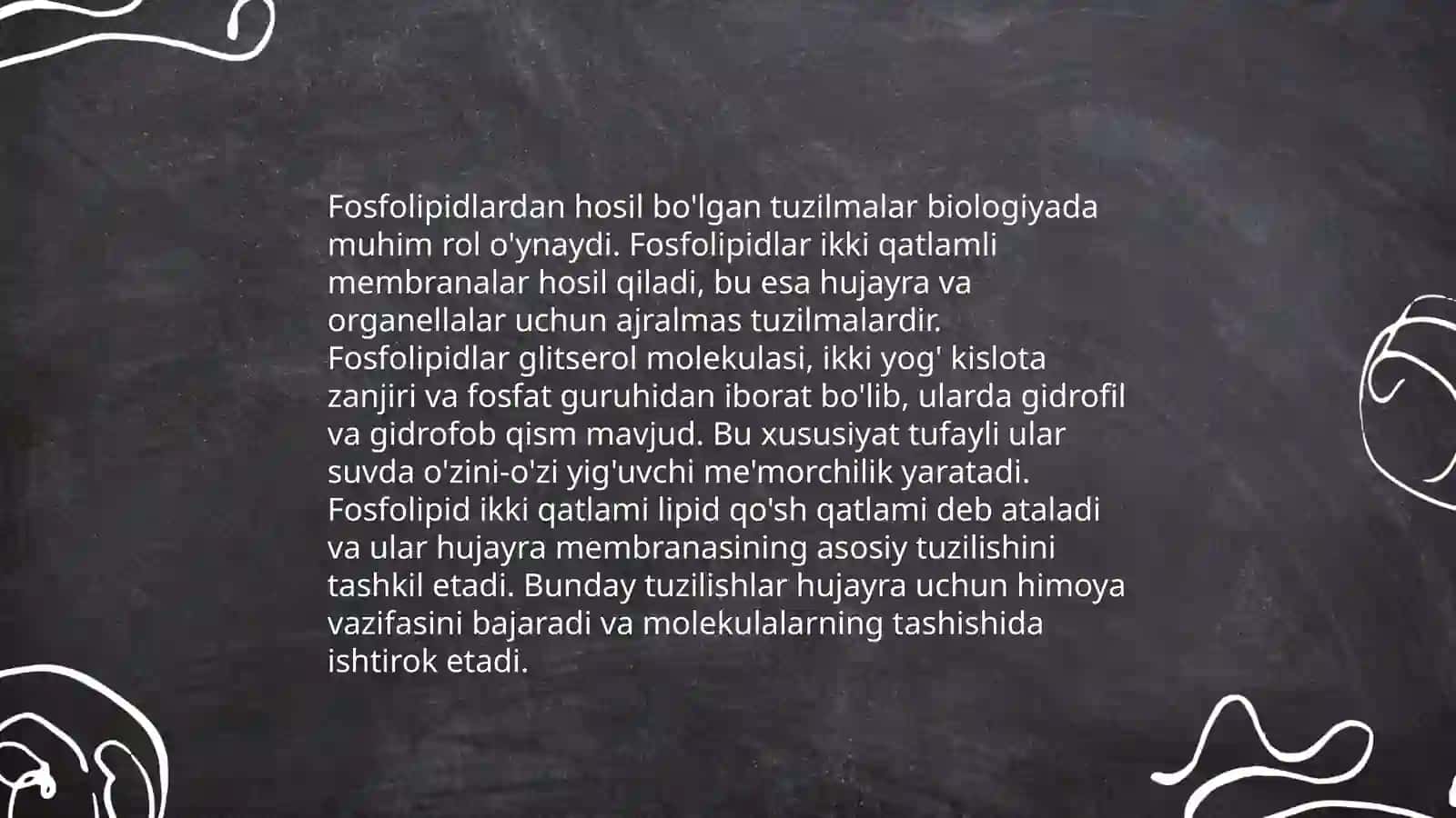 Hujayraning kimyoviy tarkibi 4
