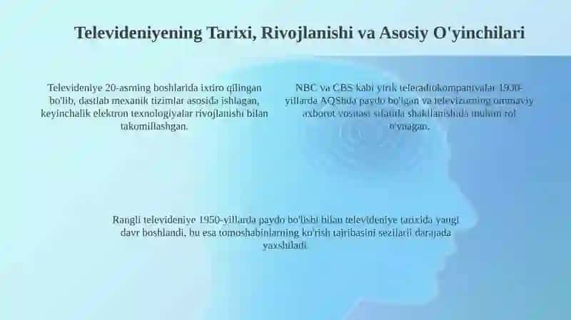 Televidenie-koʻngilocharsanoatsifatida 4