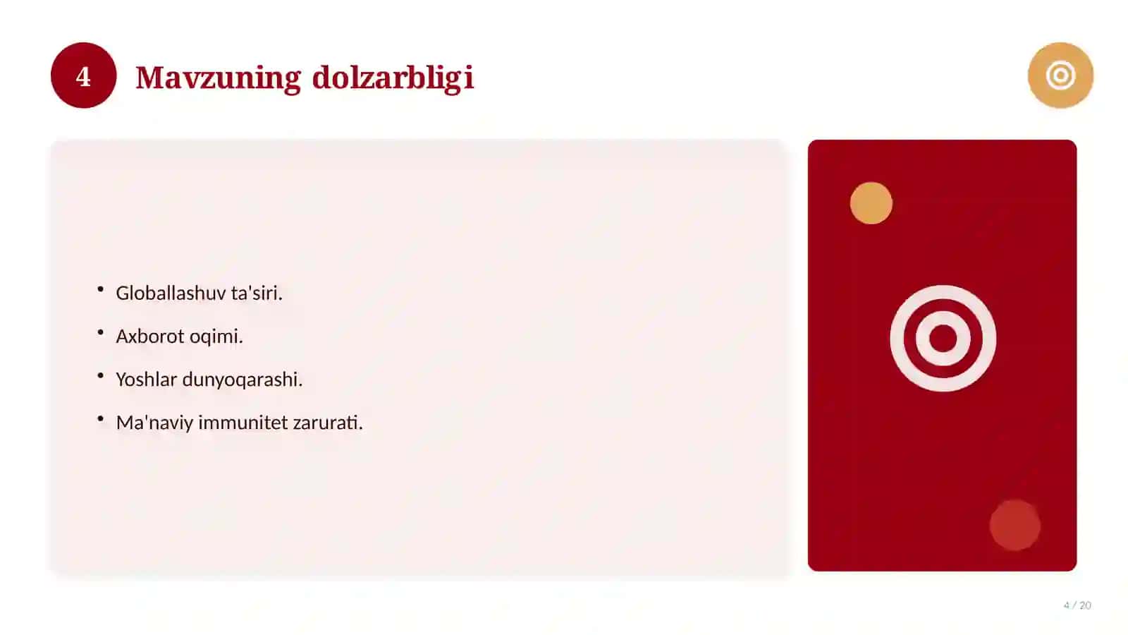 TAQDIMOT Brending: nazariy asoslari, an'anaviy yondashuvda (Kurs ishi) 4