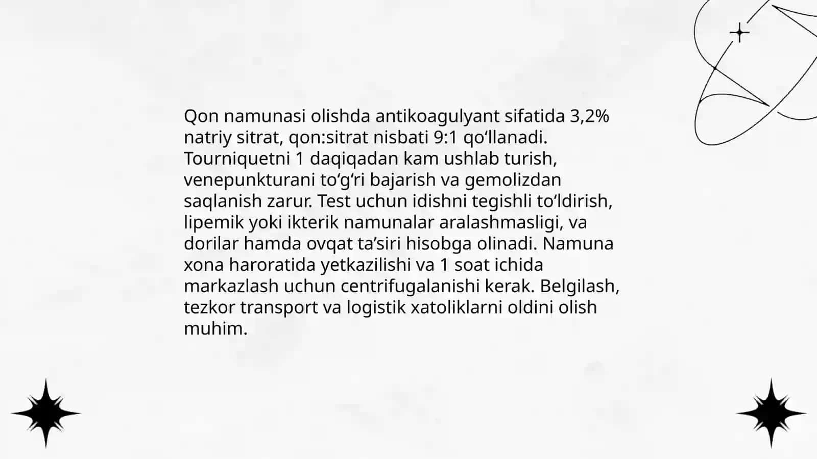 Parakoagulyatsion testlar 4