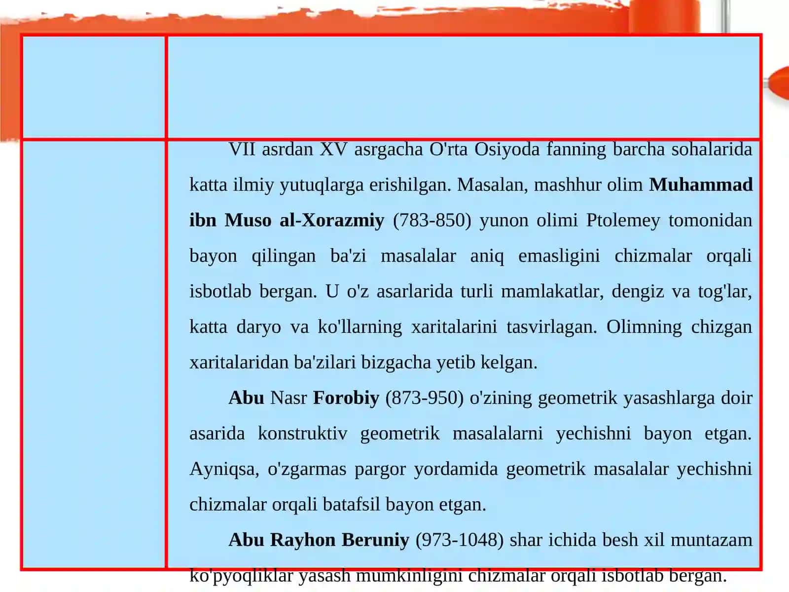 1-mavzu: Chizmachilikning paydo bo'lish tarixi 4