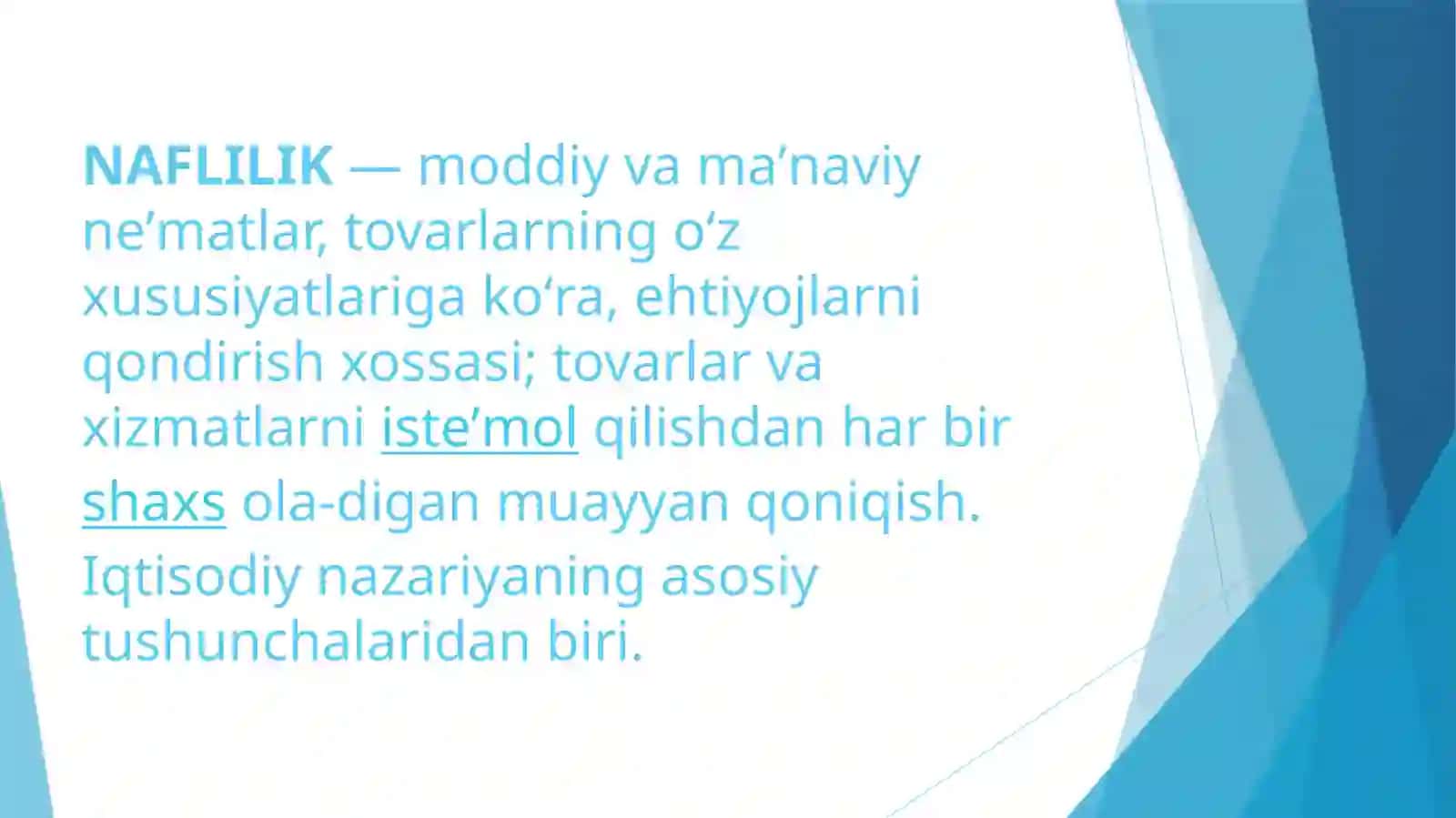 NAFLILIK NAZARIYASI 4