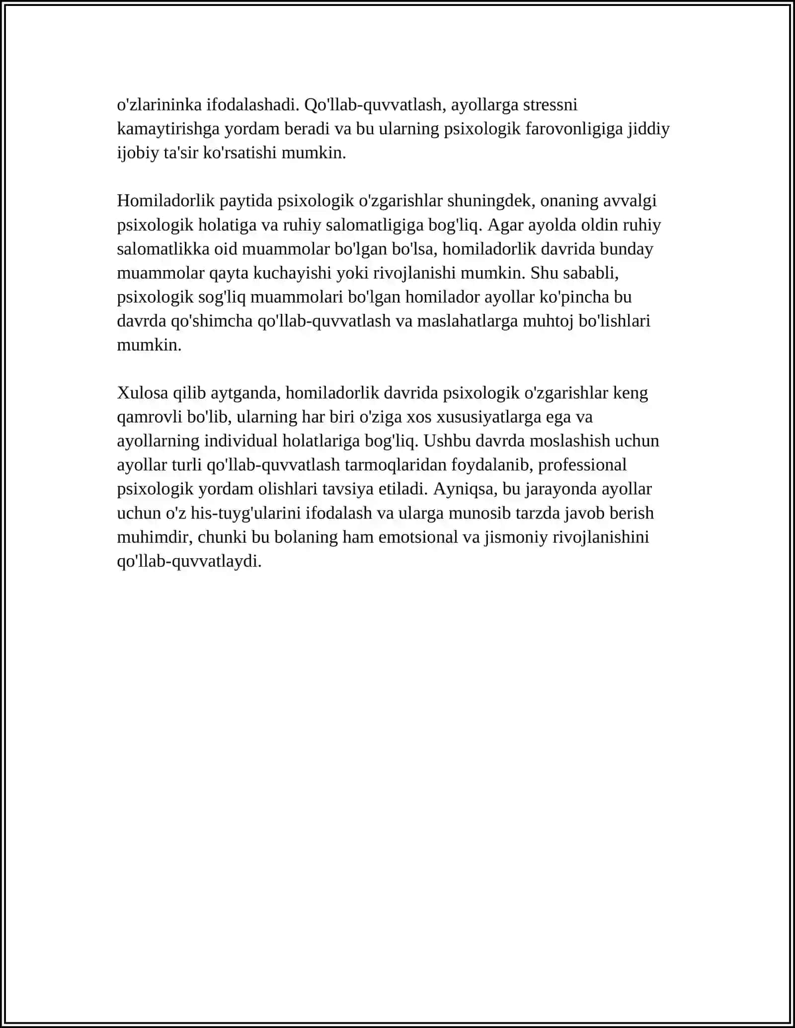 PRENATAL PSIXOLOGIYASI 4