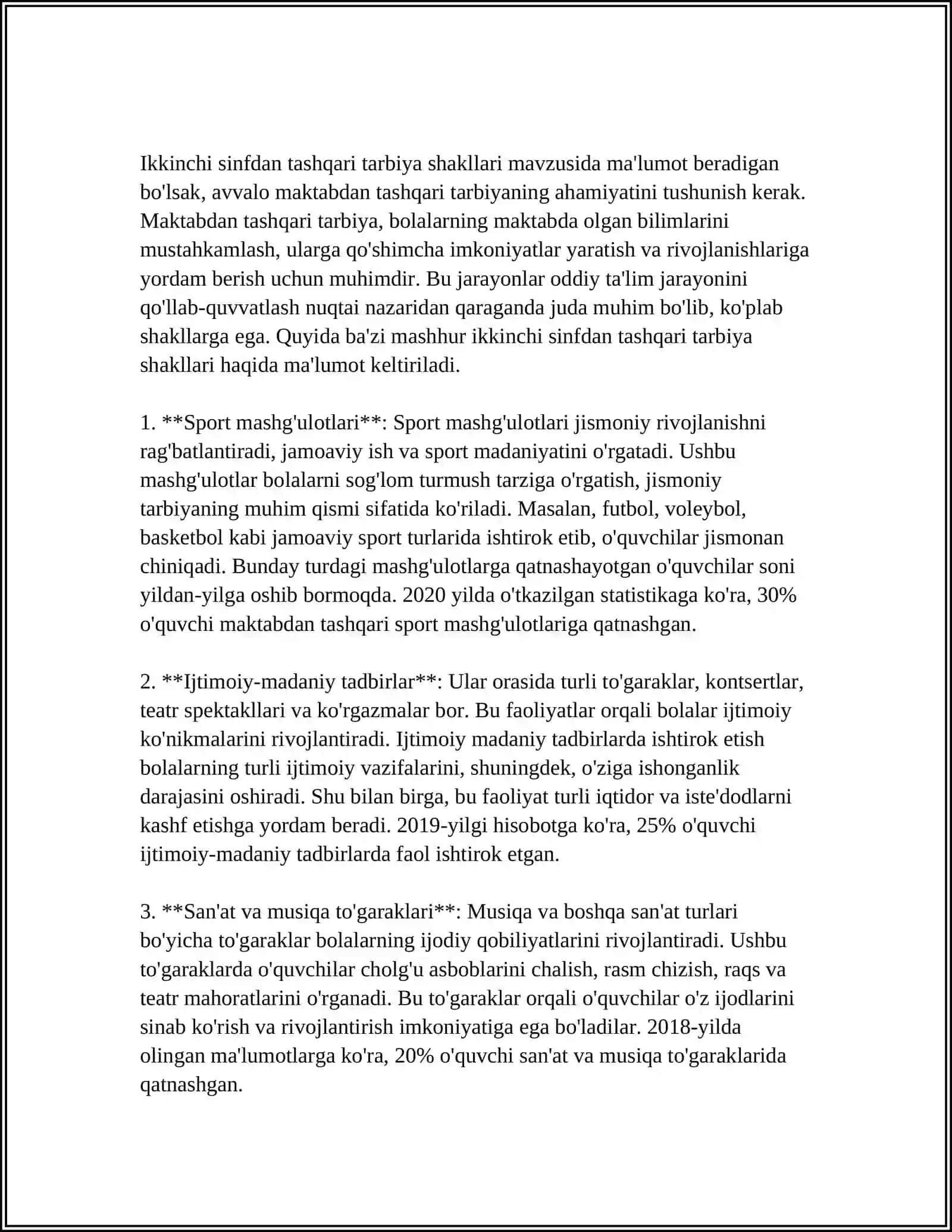 Sport mashg'ulotlari 4