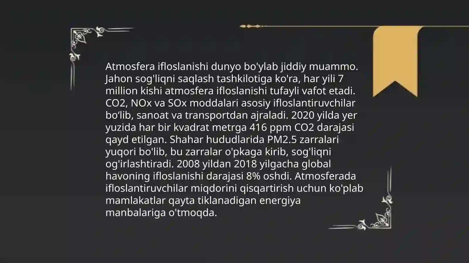 Ekologik muammolar 4