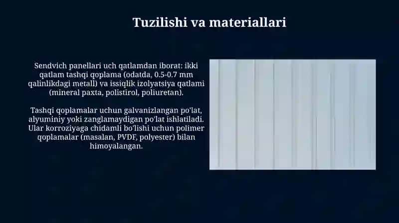 Sendvich panellar 4