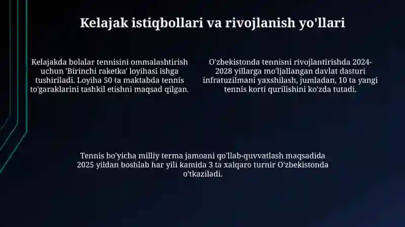 O'zbekistonda tennisning rivojlanishi 4
