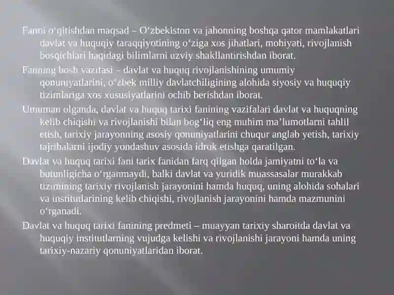 Davlat va Huquq Nazariyasi 4
