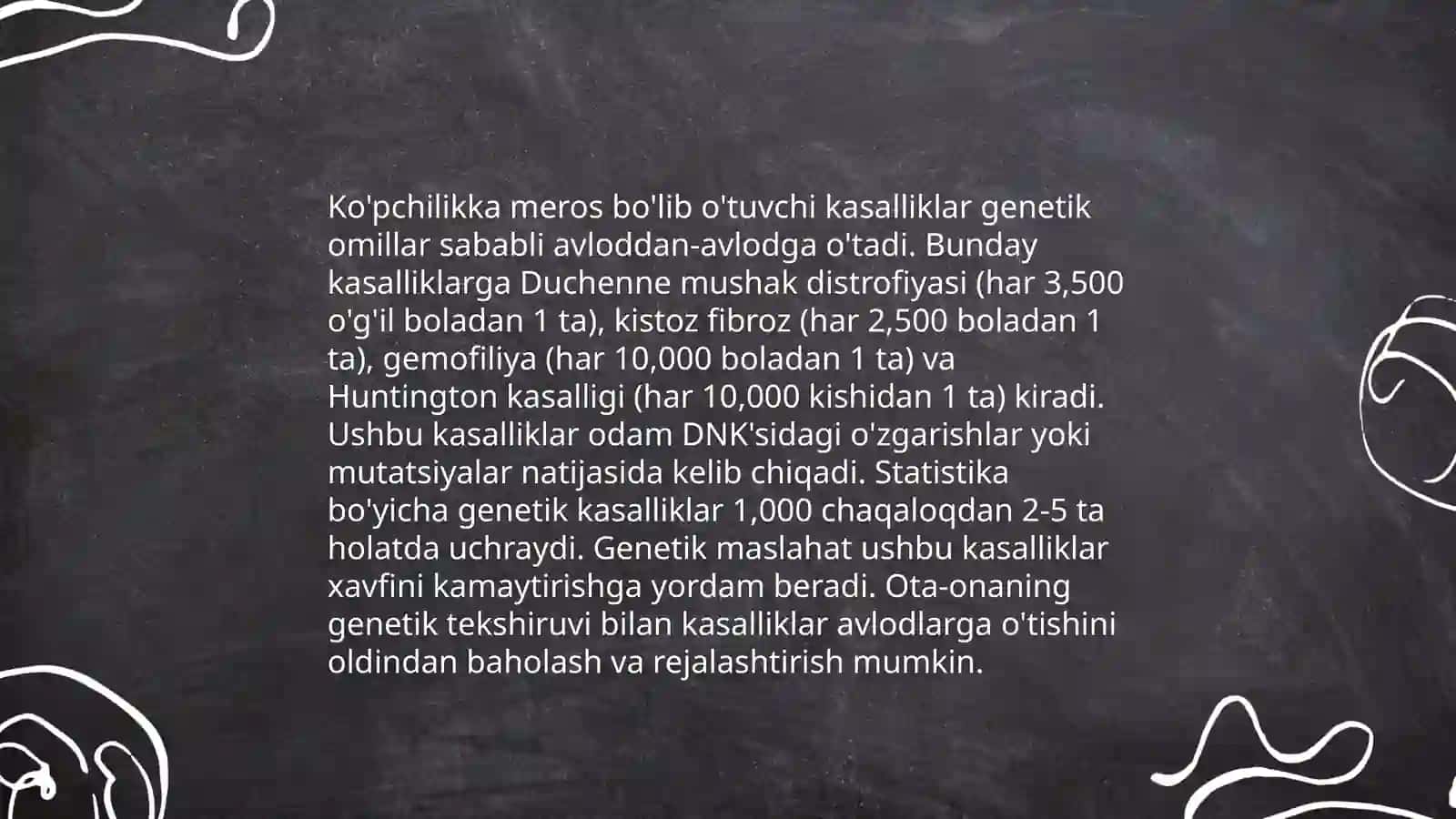 Genetik kasalliklar 4