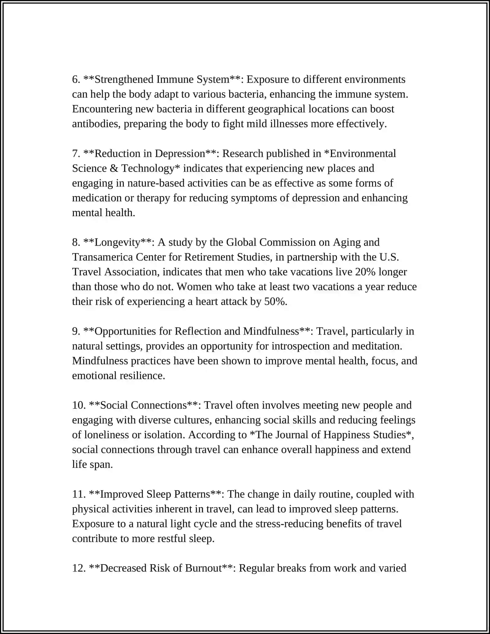 HEALTH AND TOURISM 4